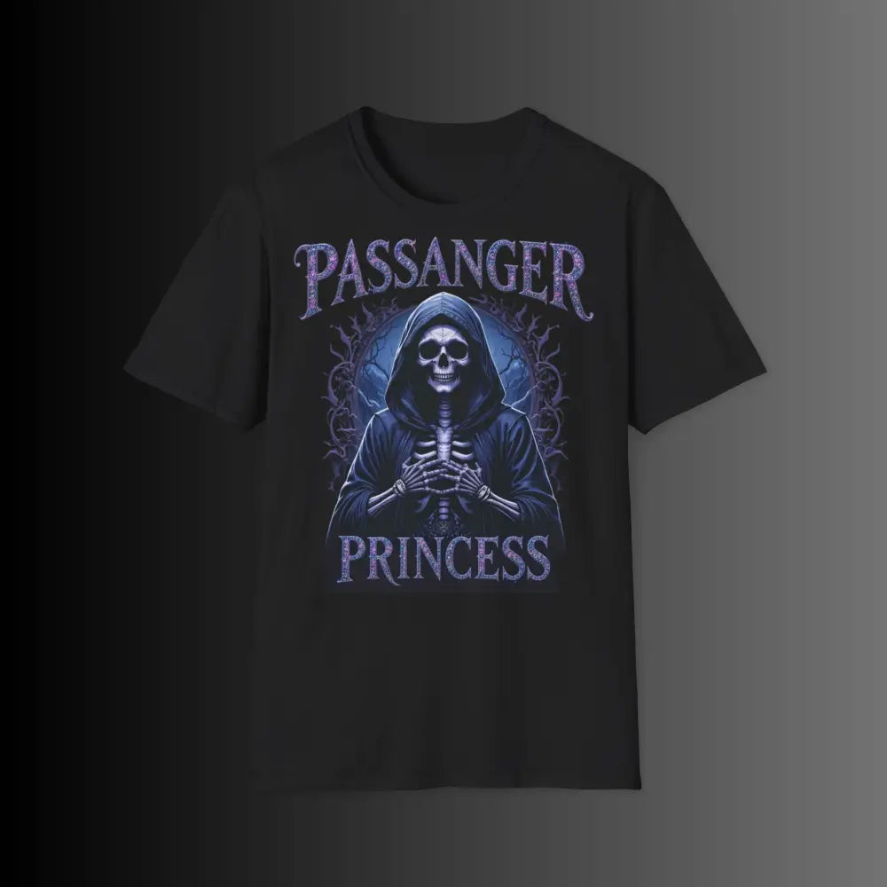 Passanger Princess - Tee - Black / S - T-Shirt